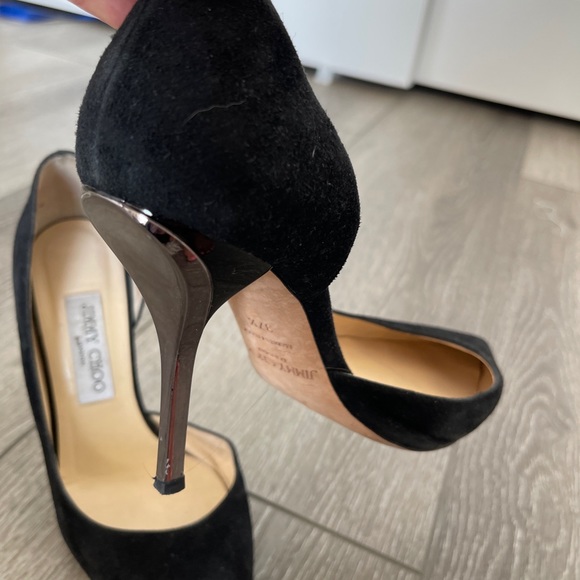 Jimmy Choo Metal Heel Pumps 37.5 - Picture 3 of 9